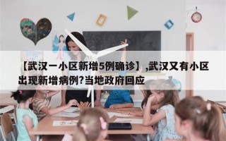 【武汉一小区新增5例确诊】,武汉又有小区出现新增病例?当地政府回应