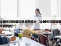 全国每日新增新冠病例统计（全国每日新增确诊病例统计）