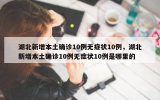 湖北新增本土确诊10例无症状10例，湖北新增本土确诊10例无症状10例是哪里的