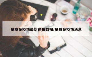 攀枝花疫情最新通报数据/攀枝花疫情消息