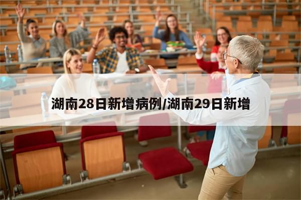 湖南28日新增病例/湖南29日新增