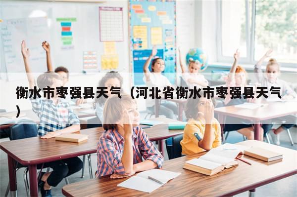 衡水市枣强县天气（河北省衡水市枣强县天气）